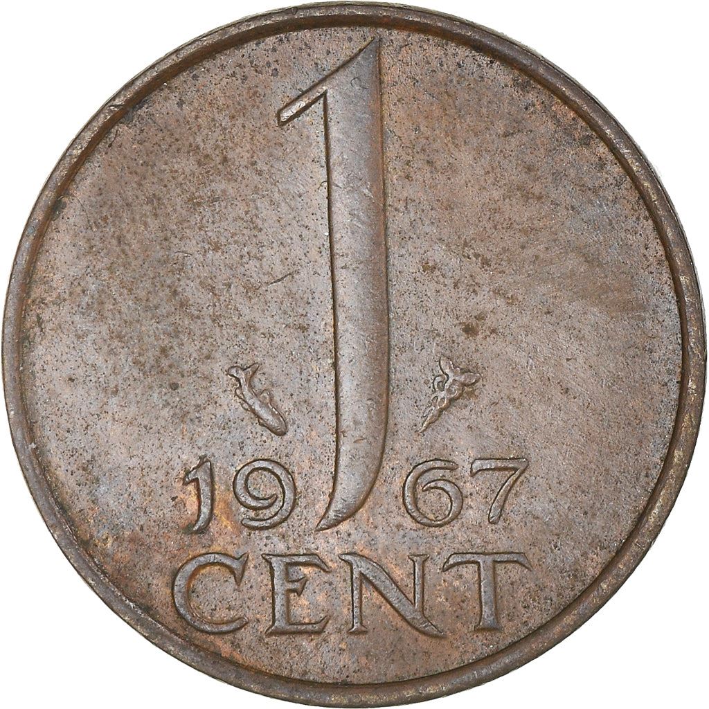 Netherlands 1 Cent Juliana | Coin KM180 1950 - 1980