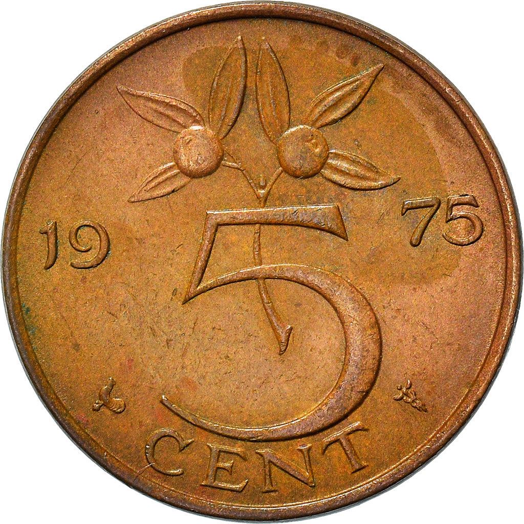 Netherlands 5 Cent Juliana | Coin KM181 1950 - 1980