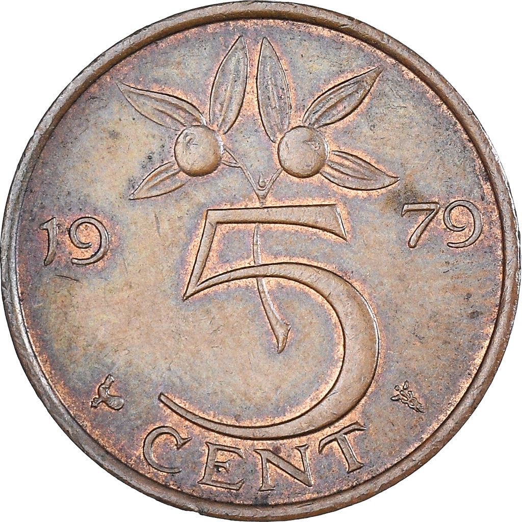 Netherlands 5 Cent Juliana | Coin KM181 1950 - 1980