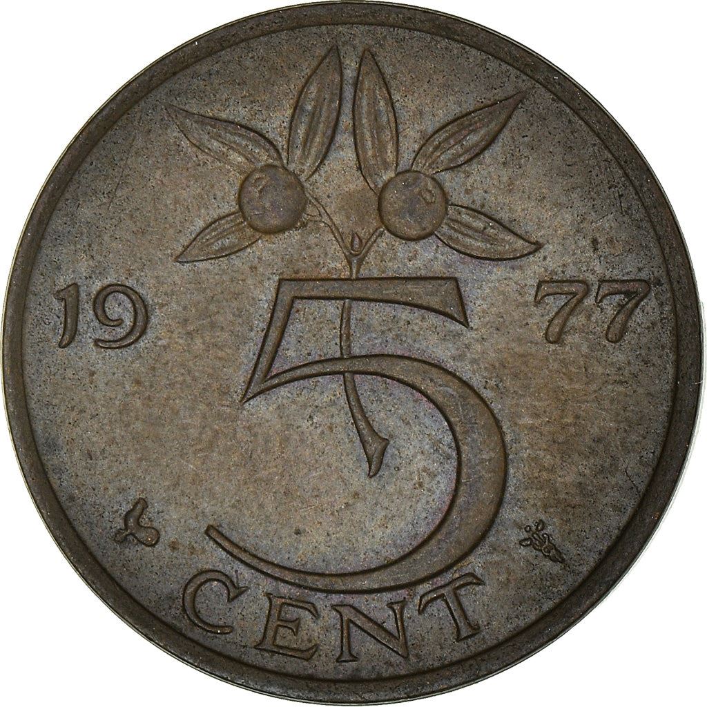 Netherlands 5 Cent Juliana | Coin KM181 1950 - 1980