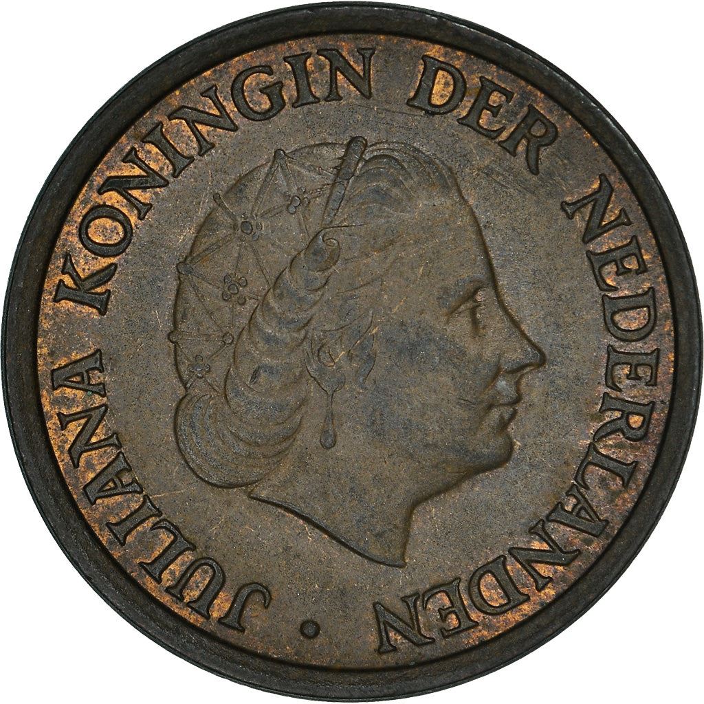 Netherlands 5 Cent Juliana | Coin KM181 1950 - 1980