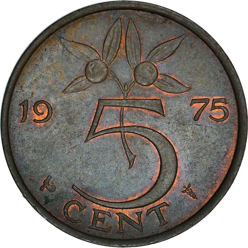 Netherlands 5 Cent Juliana | Coin KM181 1950 - 1980