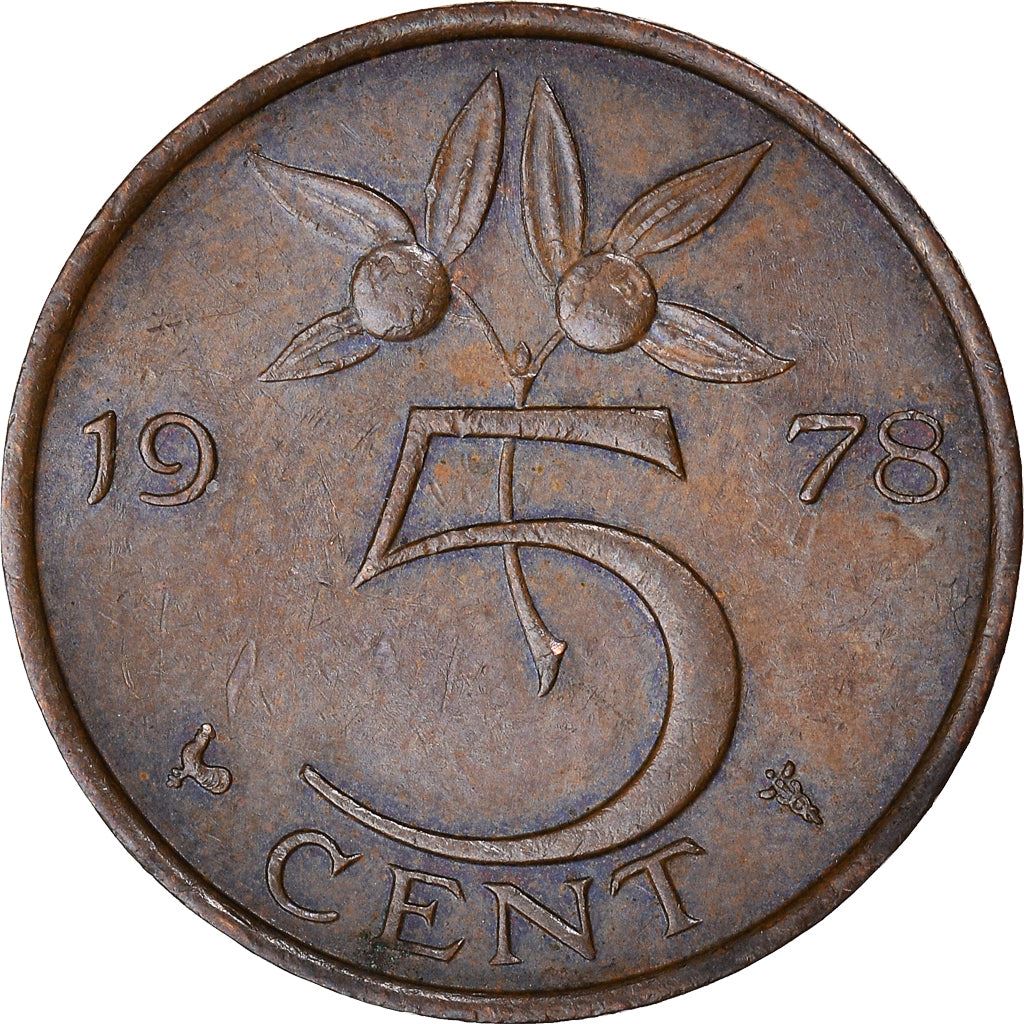 Netherlands 5 Cent Juliana | Coin KM181 1950 - 1980