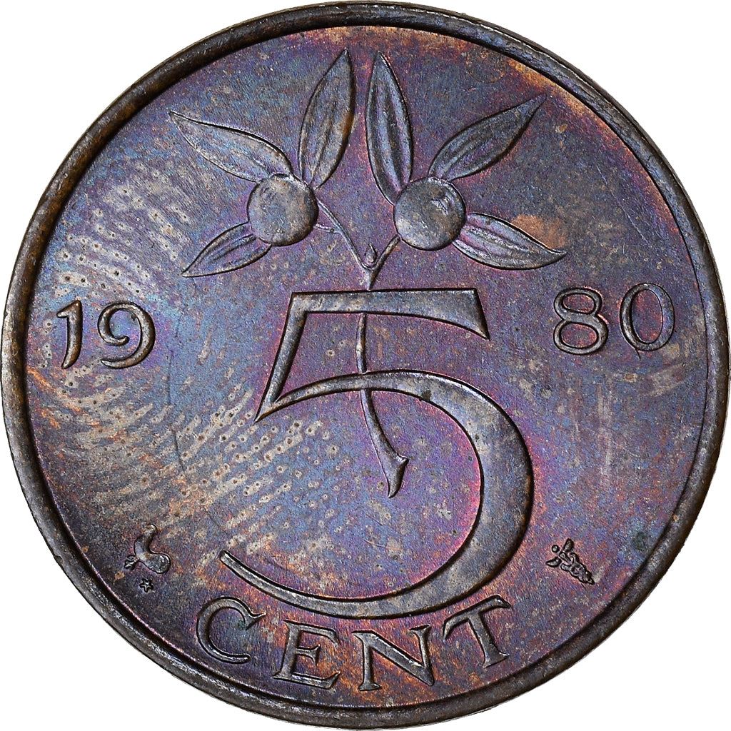 Netherlands 5 Cent Juliana | Coin KM181 1950 - 1980