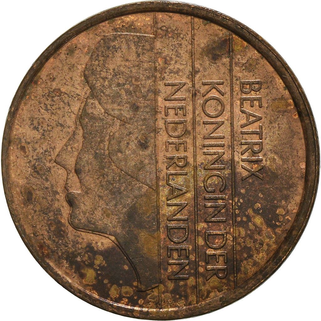 Netherlands 5 Cents Beatrix | Coin KM202 1982 - 2001