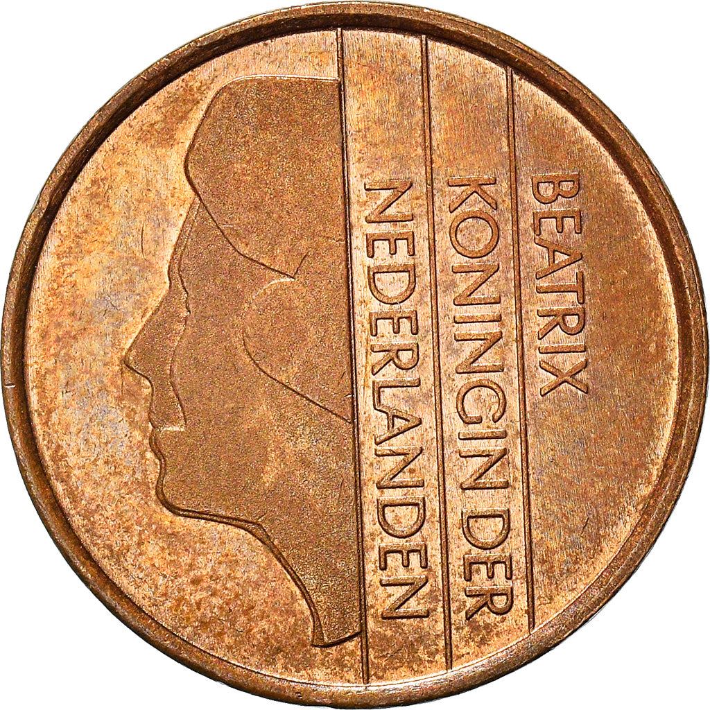 Netherlands 5 Cents Beatrix | Coin KM202 1982 - 2001