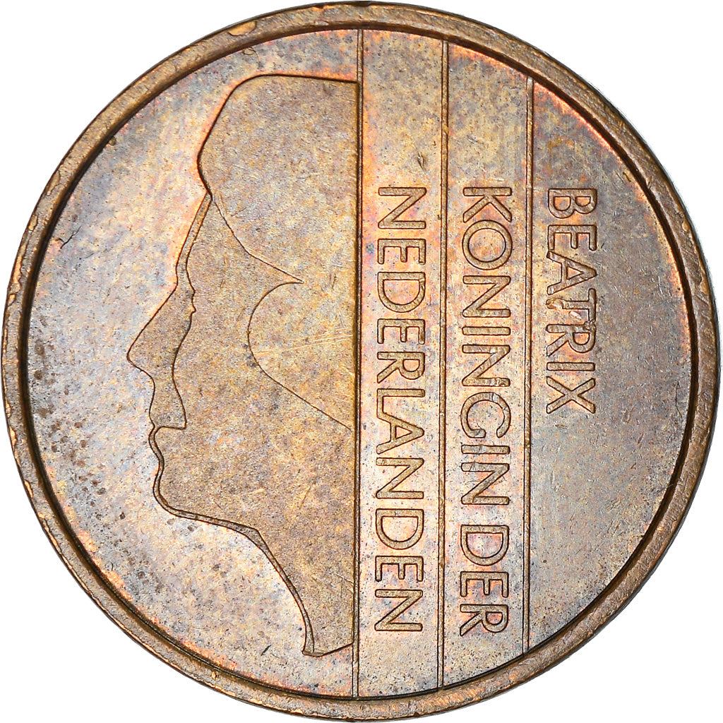 Netherlands 5 Cents Beatrix | Coin KM202 1982 - 2001