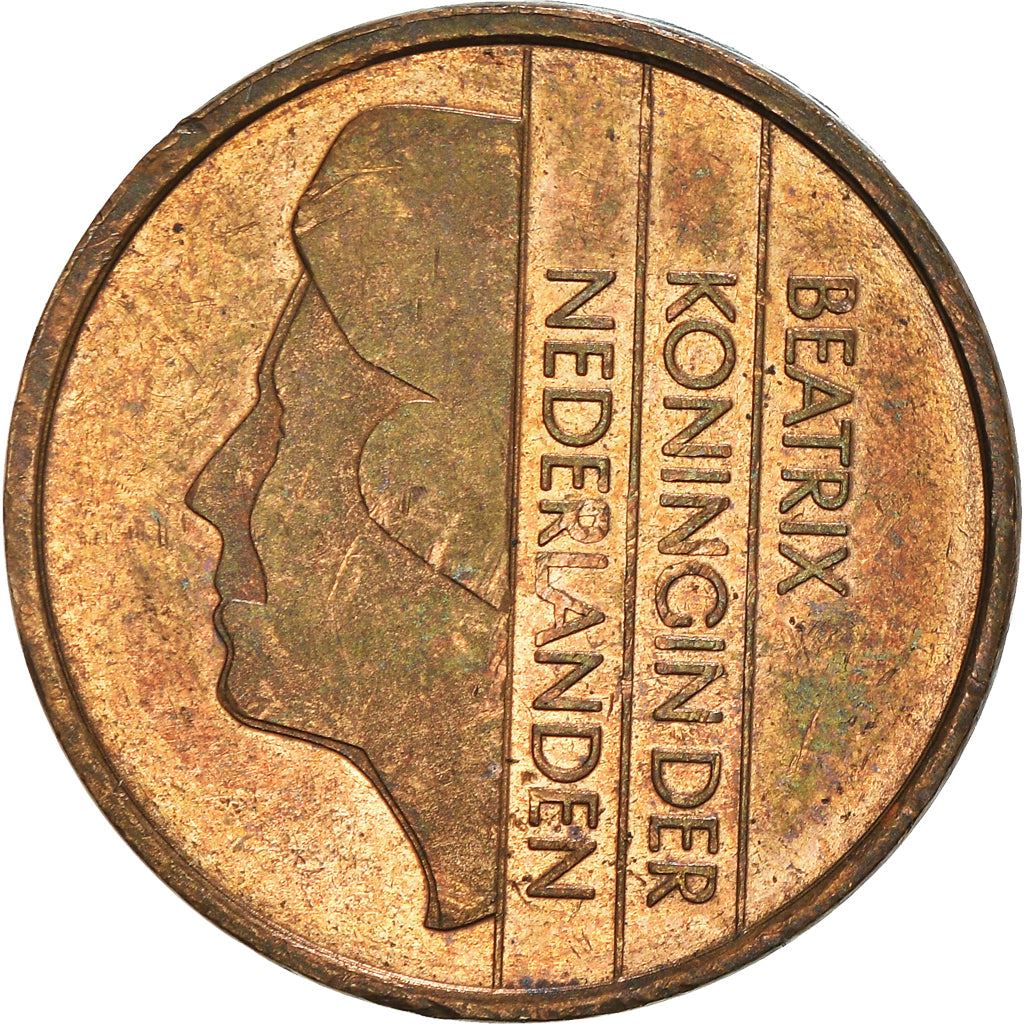 Netherlands 5 Cents Beatrix | Coin KM202 1982 - 2001