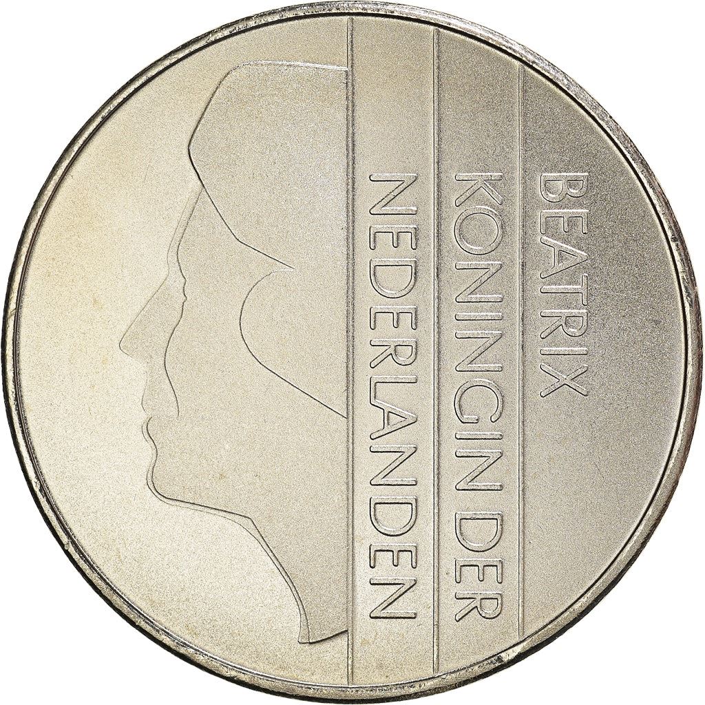 Netherlands Coin 2½ Gulden | Queen Beatrix | KM206 | 1982 - 2001