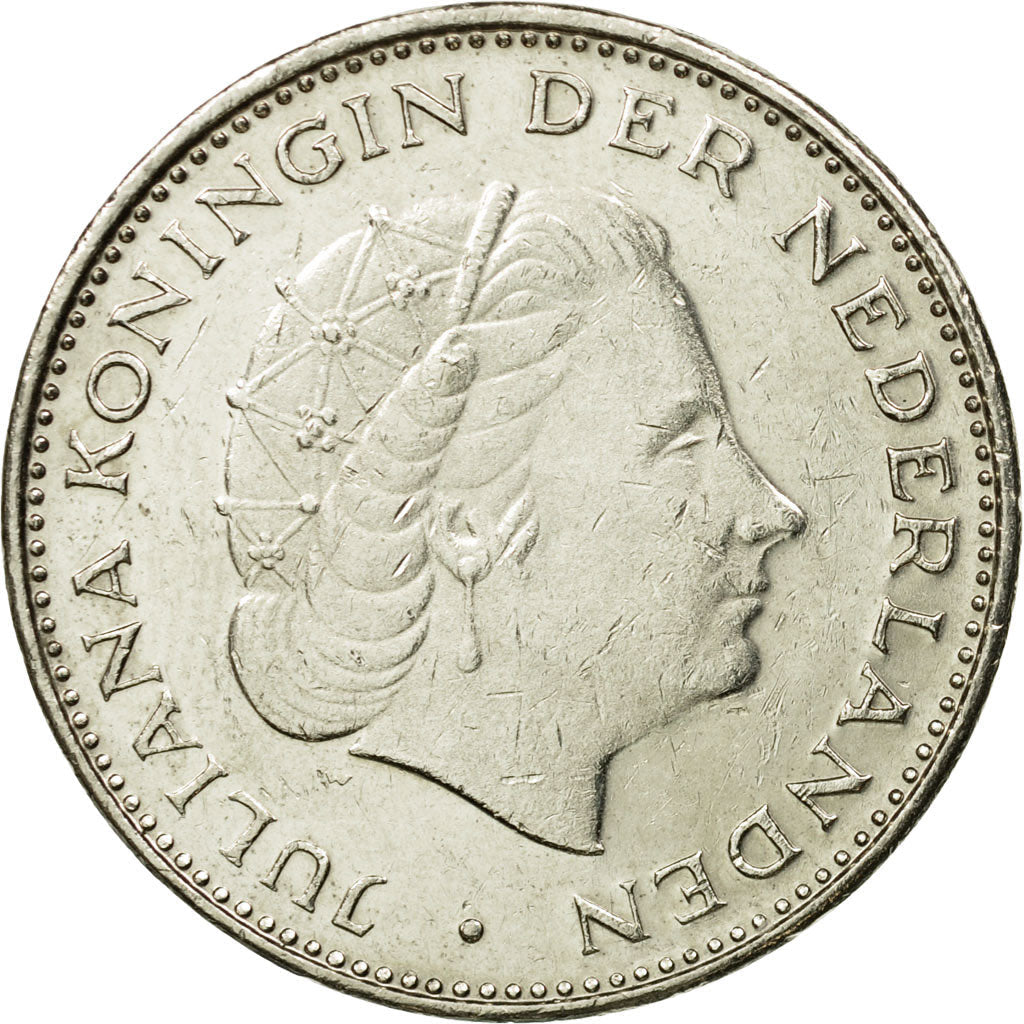 Netherlands Coin 2½ Gulden | Queen Juliana | KM197 | 1979