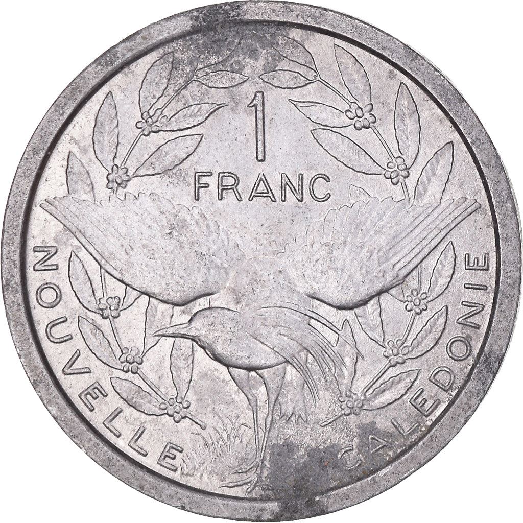 New Caledonia 1 Franc Coin 1971 KM 8