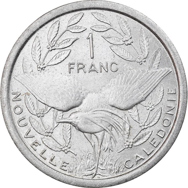 New Caledonia 1 Franc Coin 1971 KM 8