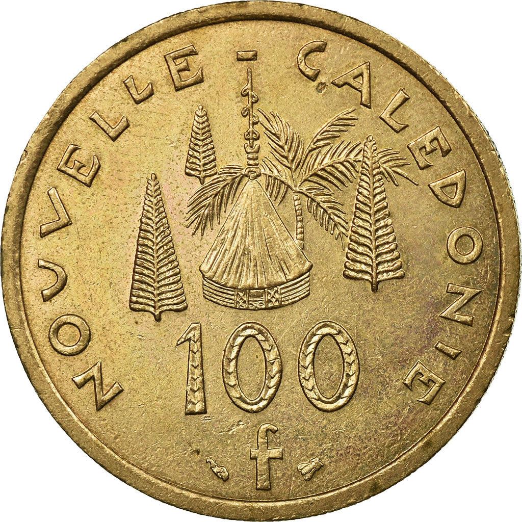 New Caledonia 100 Francs Coin 1976 - 2005 KM 15