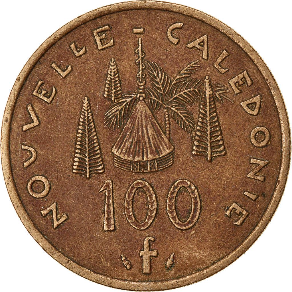 New Caledonia 100 Francs Coin 1976 - 2005 KM 15