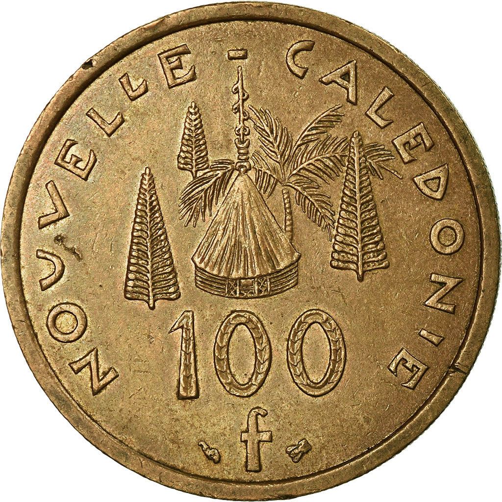 New Caledonia 100 Francs Coin 1976 - 2005 KM 15