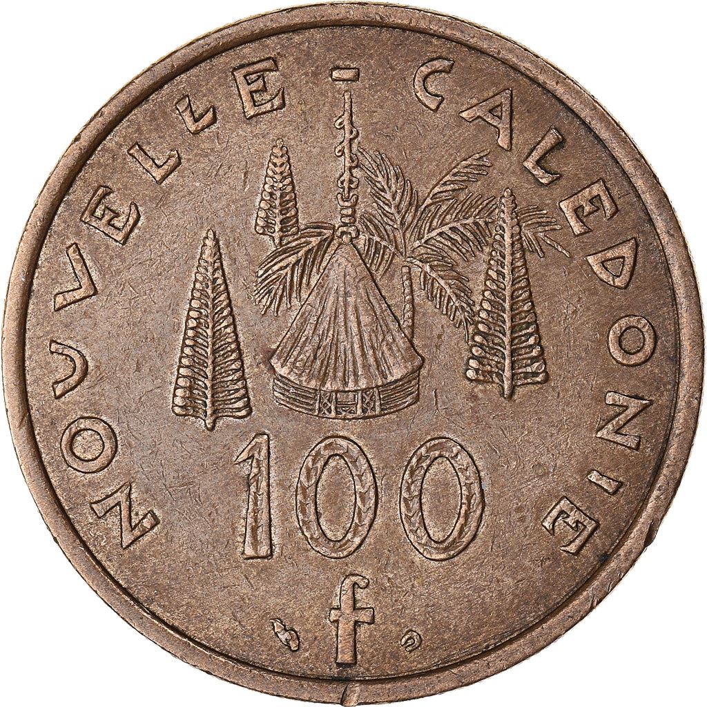 New Caledonia 100 Francs Coin 1976 - 2005 KM 15