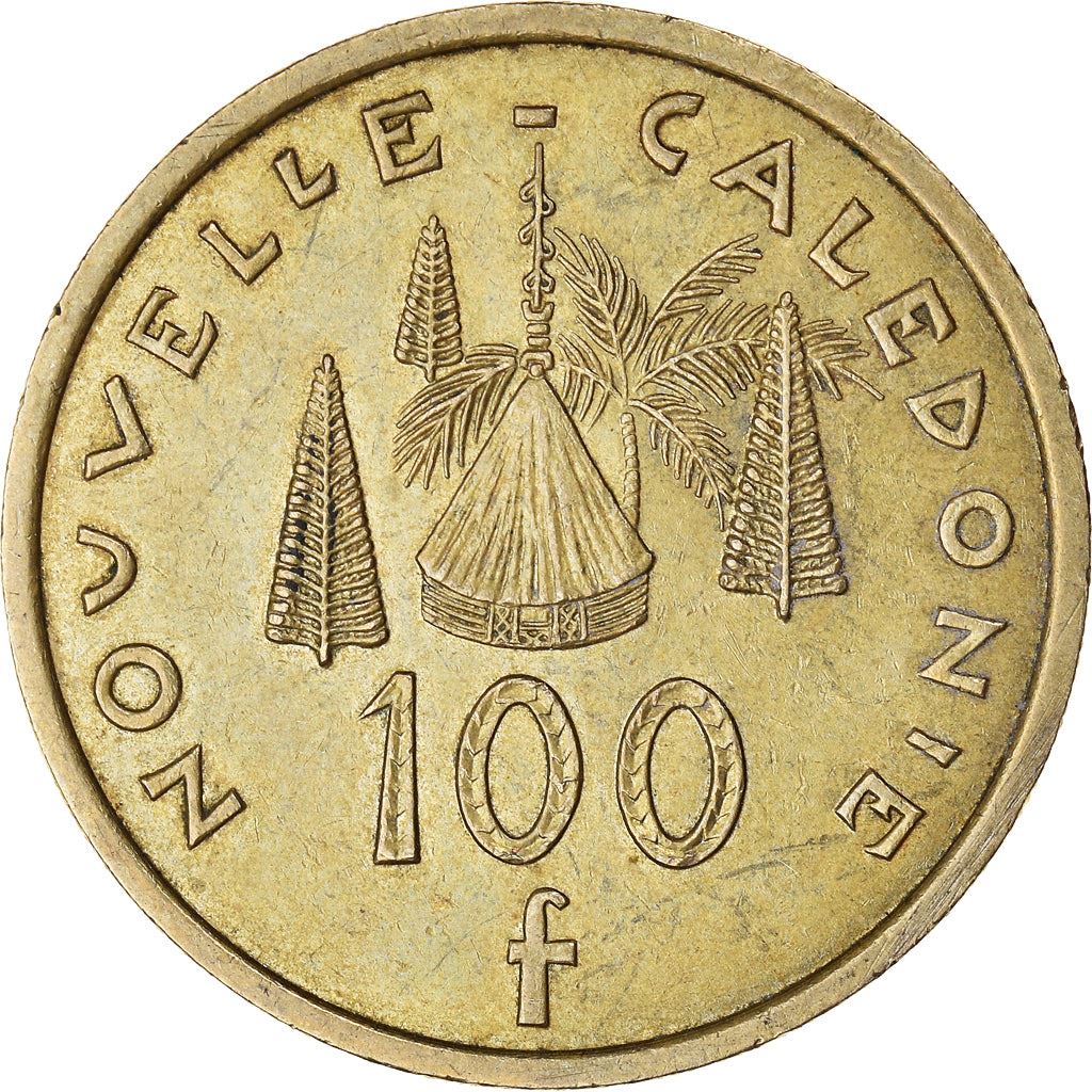 New Caledonia 100 Francs Coin 2006 - 2017 KM 15a