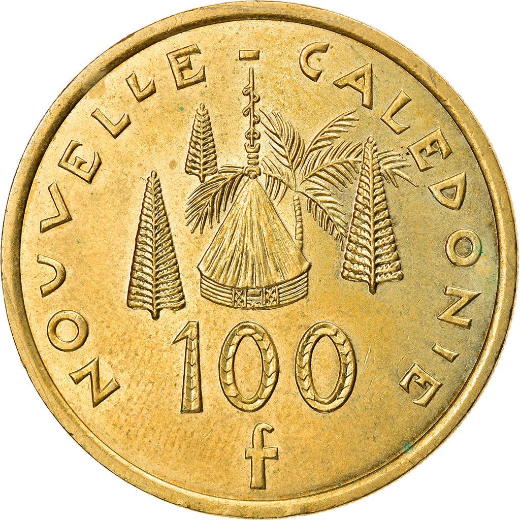 New Caledonia 100 Francs Coin 2006 - 2017 KM 15a