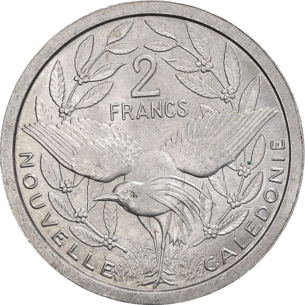 New Caledonia 2 Francs Union Française Coin 1949 KM 3