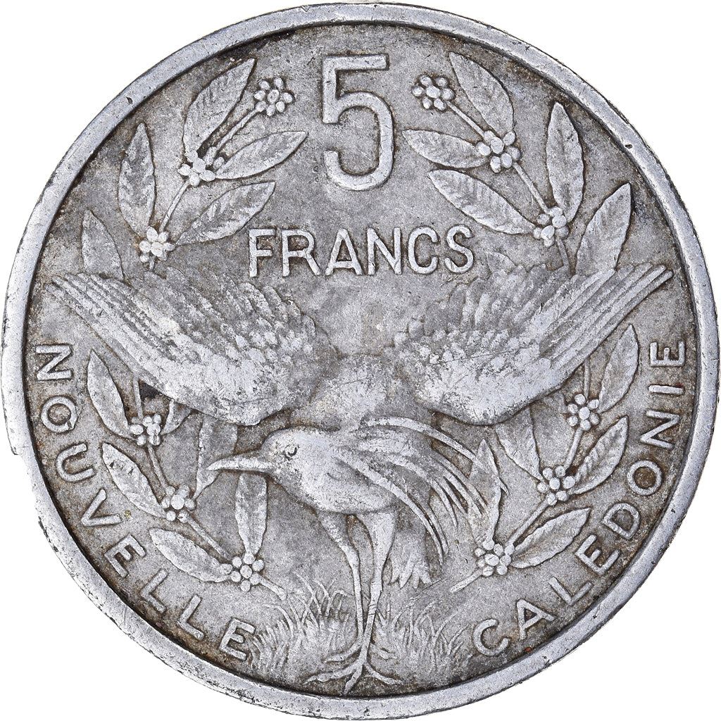 New Caledonia 5 Francs Union Française Coin 1952 KM 4