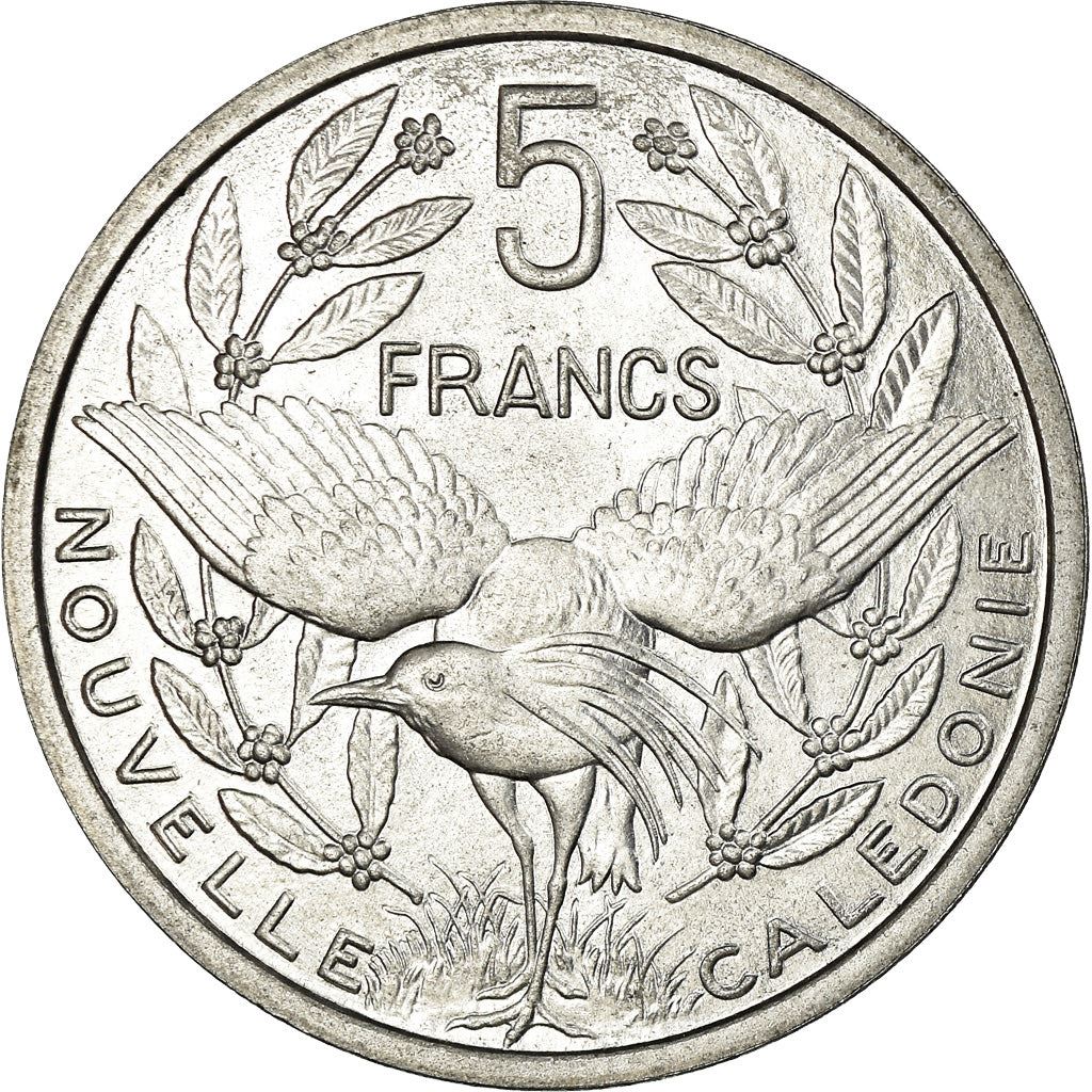 New Caledonia 5 Francs Union Française Coin 1952 KM 4