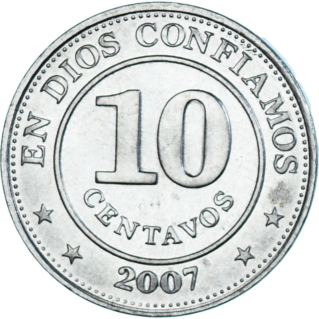 Nicaragua Coin Nicaraguan 10 Centavos Coin | KM105 | 2007 - 2015