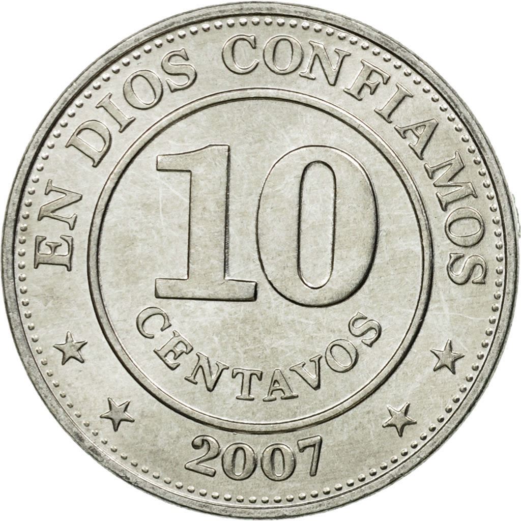 Nicaragua Coin Nicaraguan 10 Centavos Coin | KM105 | 2007 - 2015