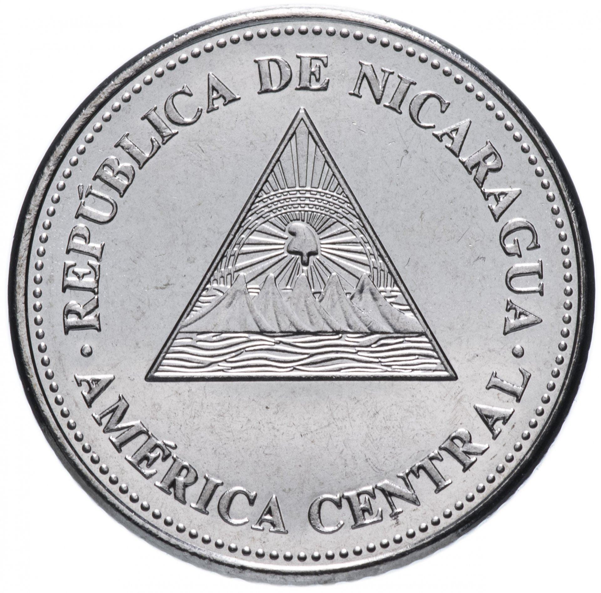 Nicaragua Coin Nicaraguan 50 Centavos Coin | KM88b | 2007 - 2014