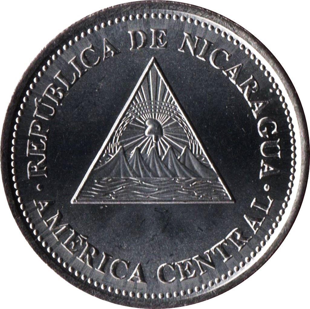 Nicaragua Coin Nicaraguan 50 Centavos Coin | KM88b | 2007 - 2014