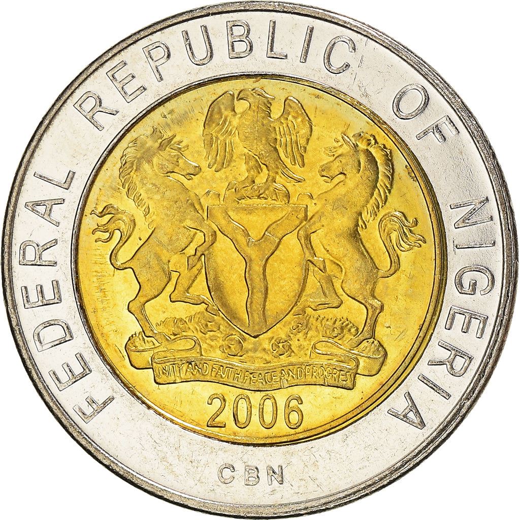 Nigeria | 1 Naira Coin | Herbert Macaulay | Km:18 | 2006