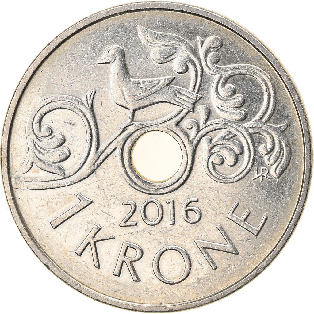 Norway 1 Krone - Harald V Coin KM462 1997 - 2016