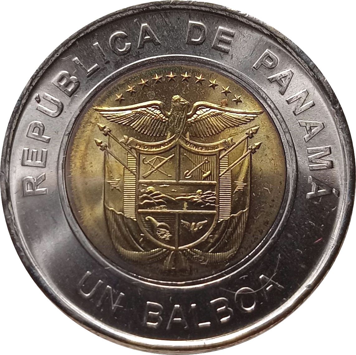 Panama 1 Balboa Coin | Red Cross Flagon | KM179 | 2018