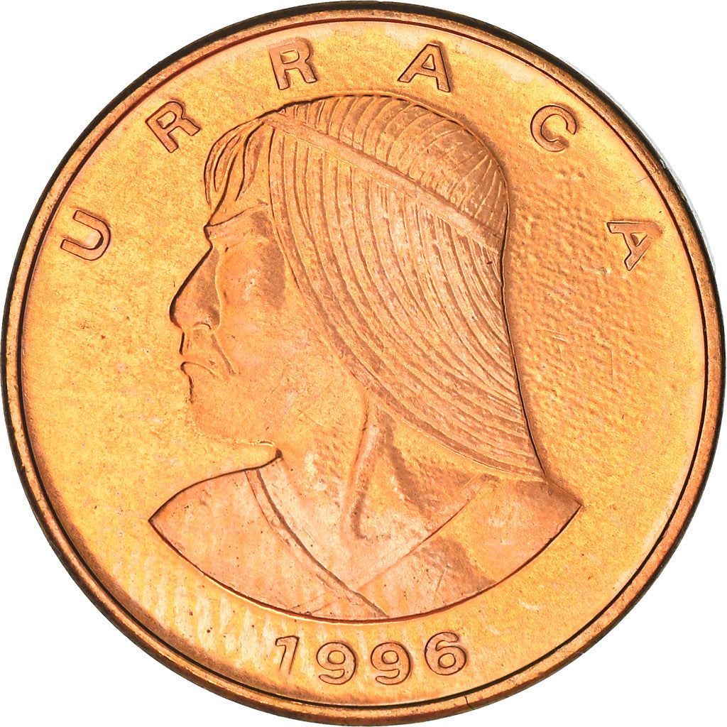 Panama 1 Centesimo Coin | Chief Urraca | KM125 | 1996 - 2019