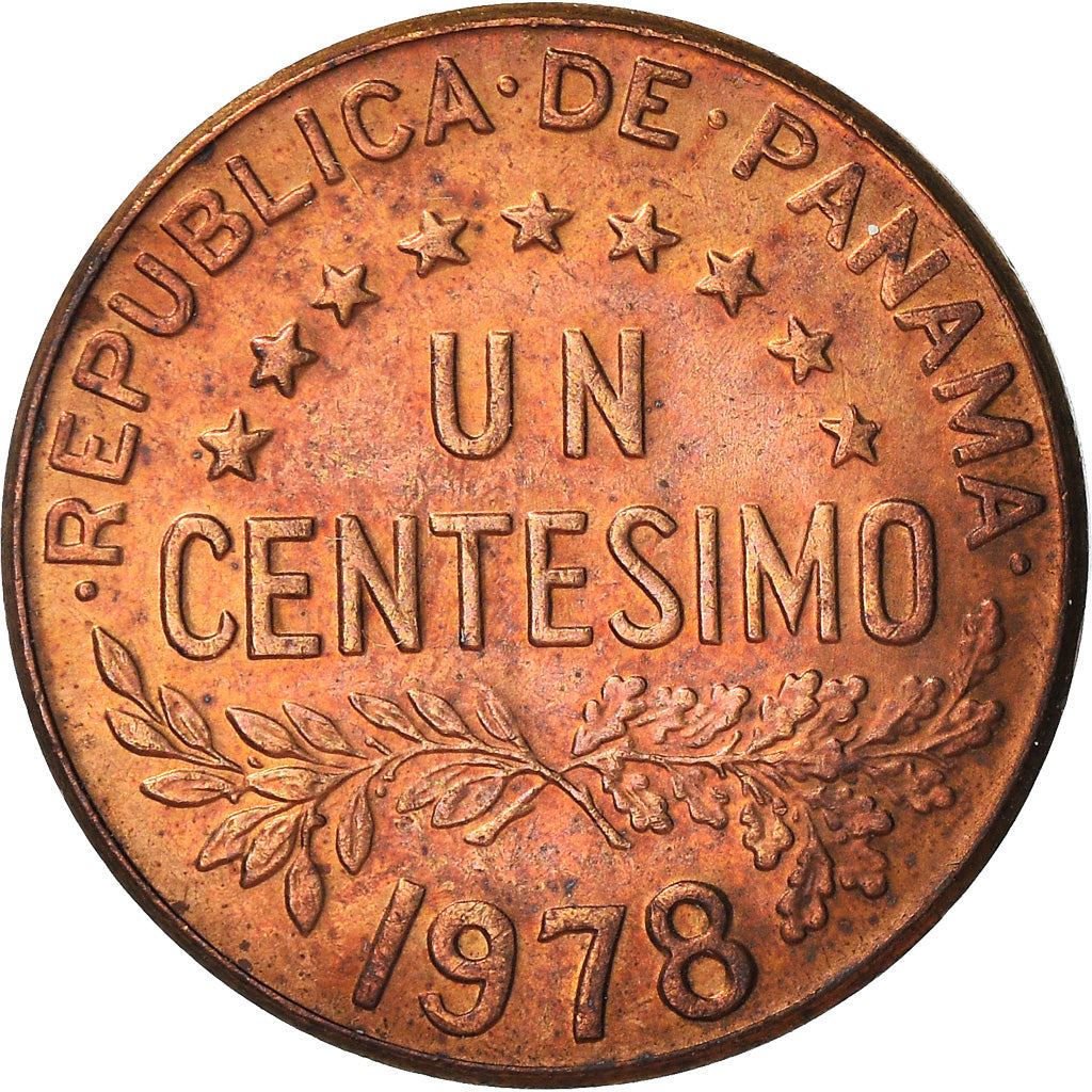 Panama 1 Centesimo Coin | Chief Urraca | KM22 | 1961 - 1987