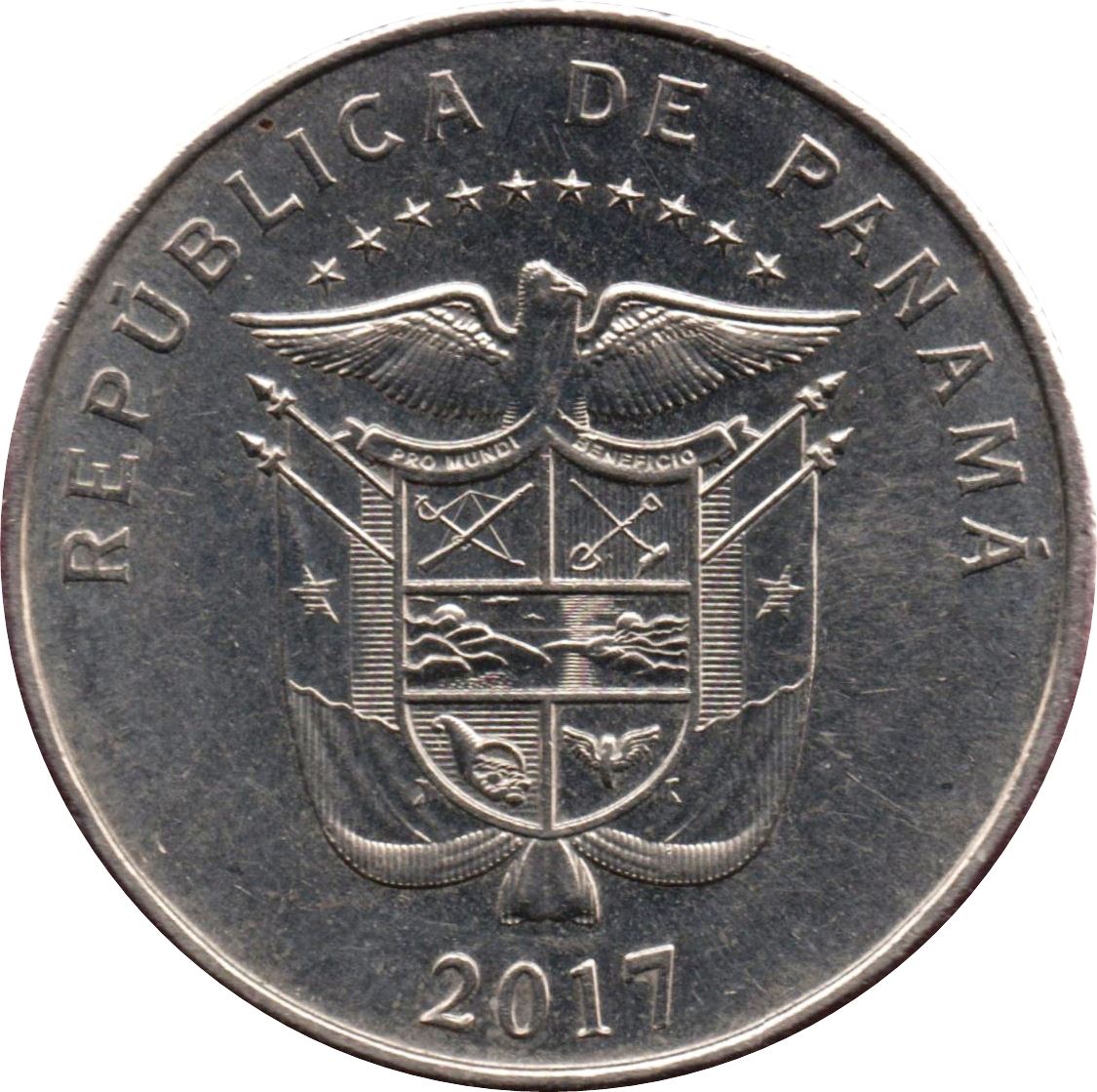 Panama 1/4 Balboa Coin | Vasco Nunez de Balboa | KM128 | 1996 - 2019