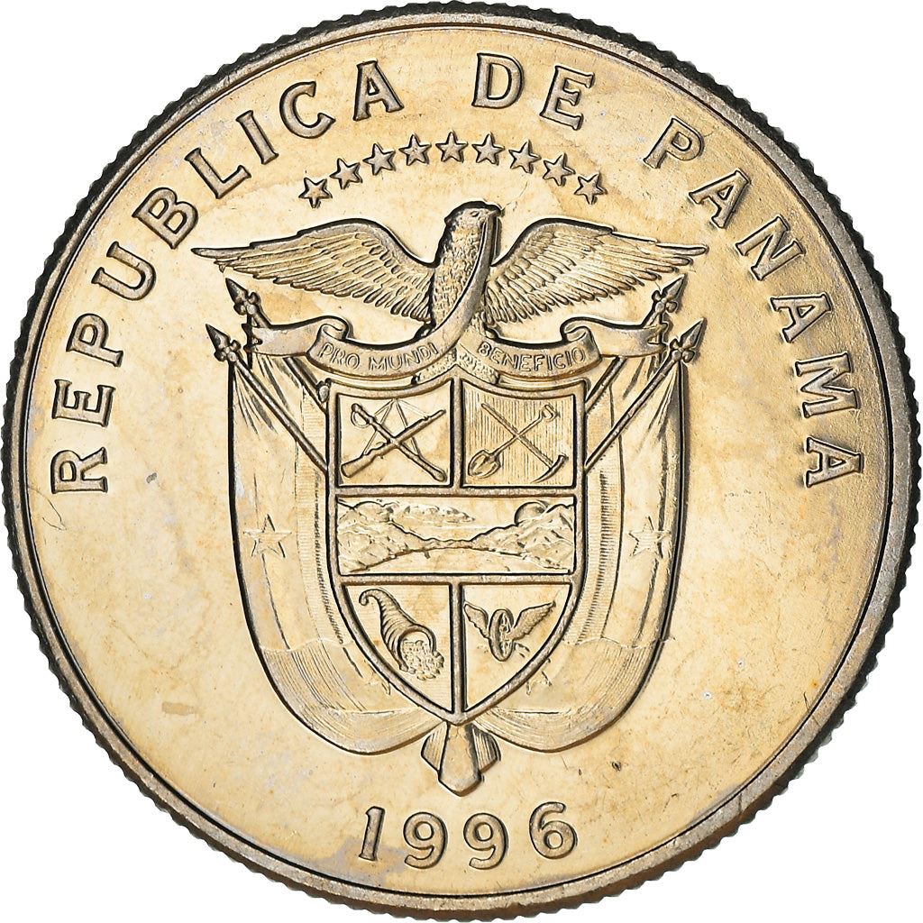 Panama 1/4 Balboa Coin | Vasco Nunez de Balboa | KM128 | 1996 - 2019