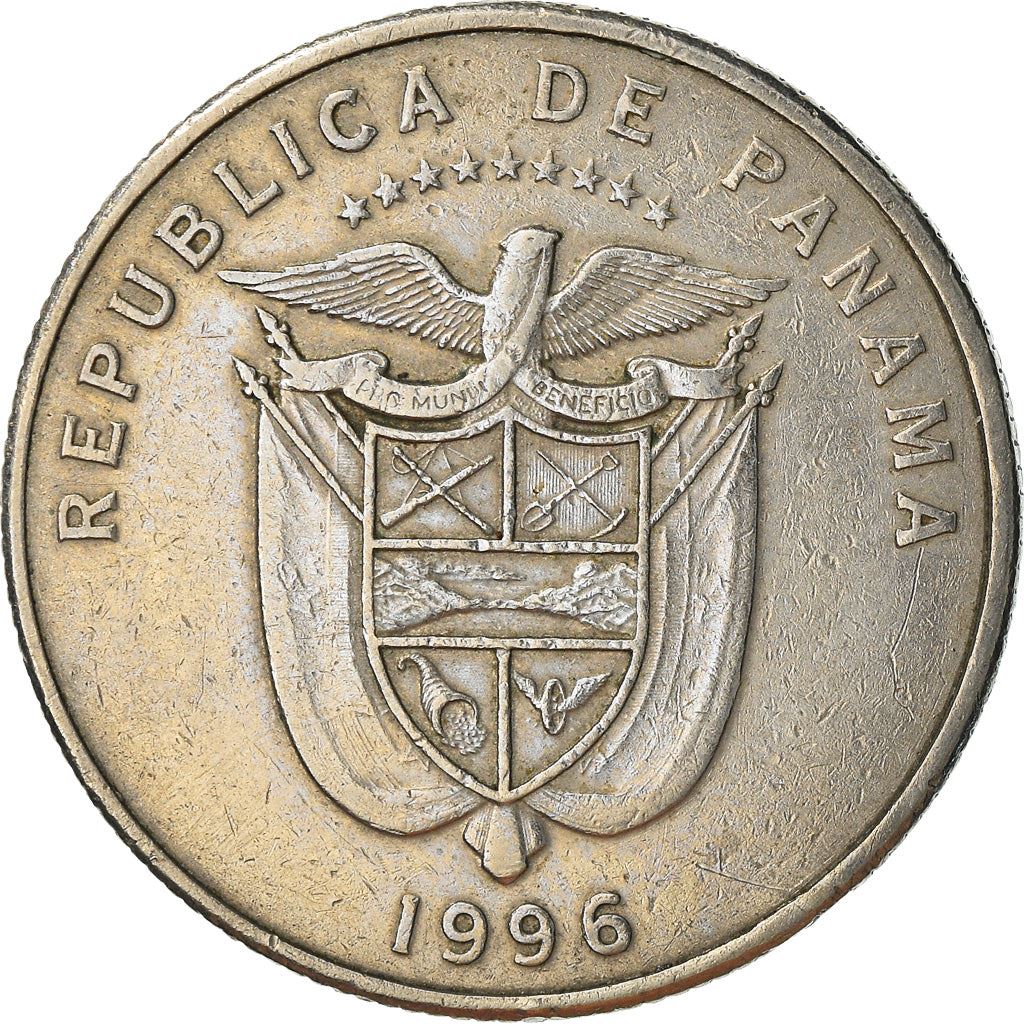 Panama 1/4 Balboa Coin | Vasco Nunez de Balboa | KM128 | 1996 - 2019