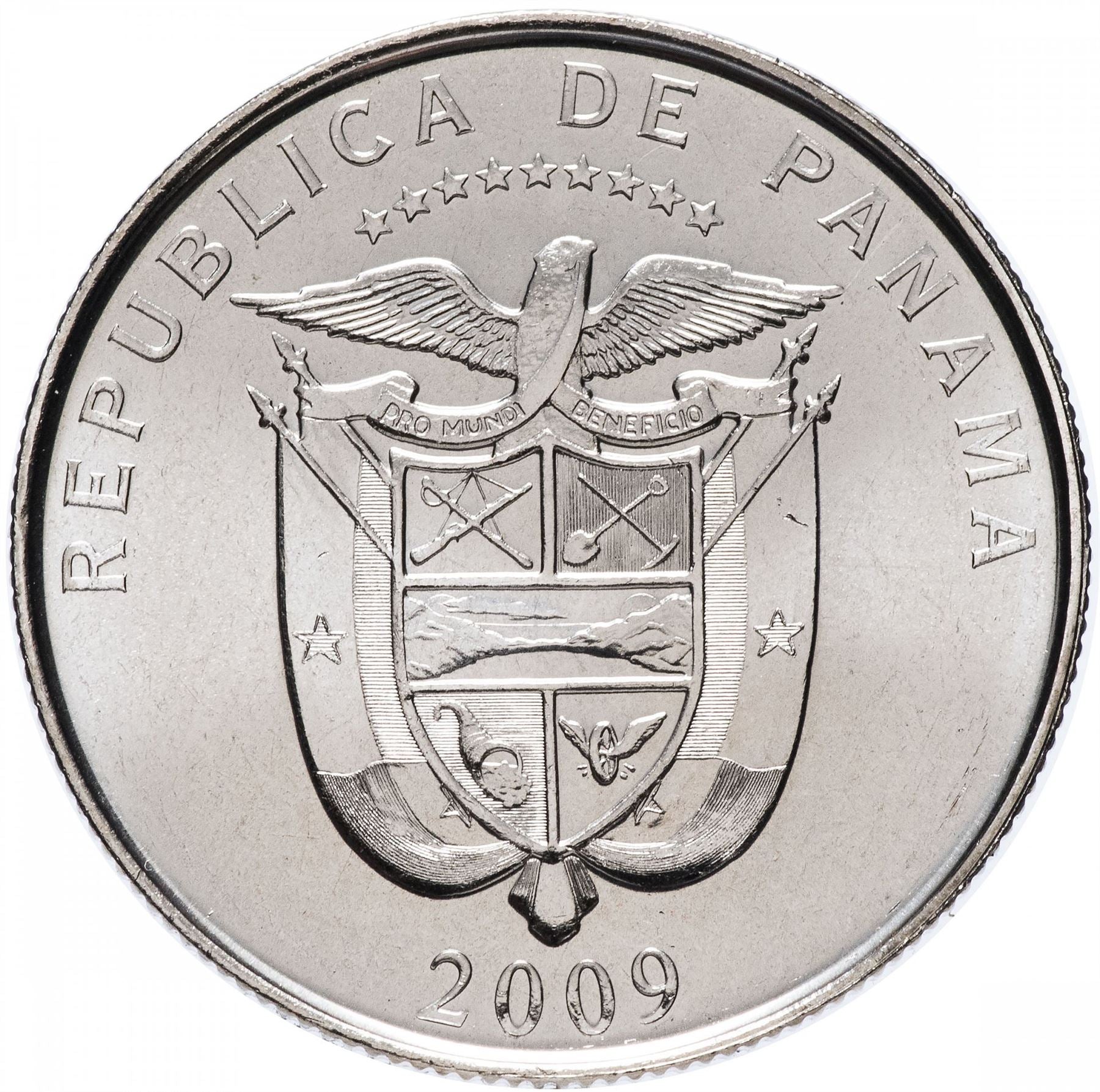 Panama 50 Centesimos Coin | National Bank | KM139 | 2009