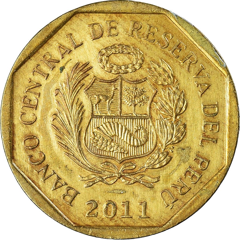 Peru 10 Céntimos Coin | KM305.4 | 2001 - 2021