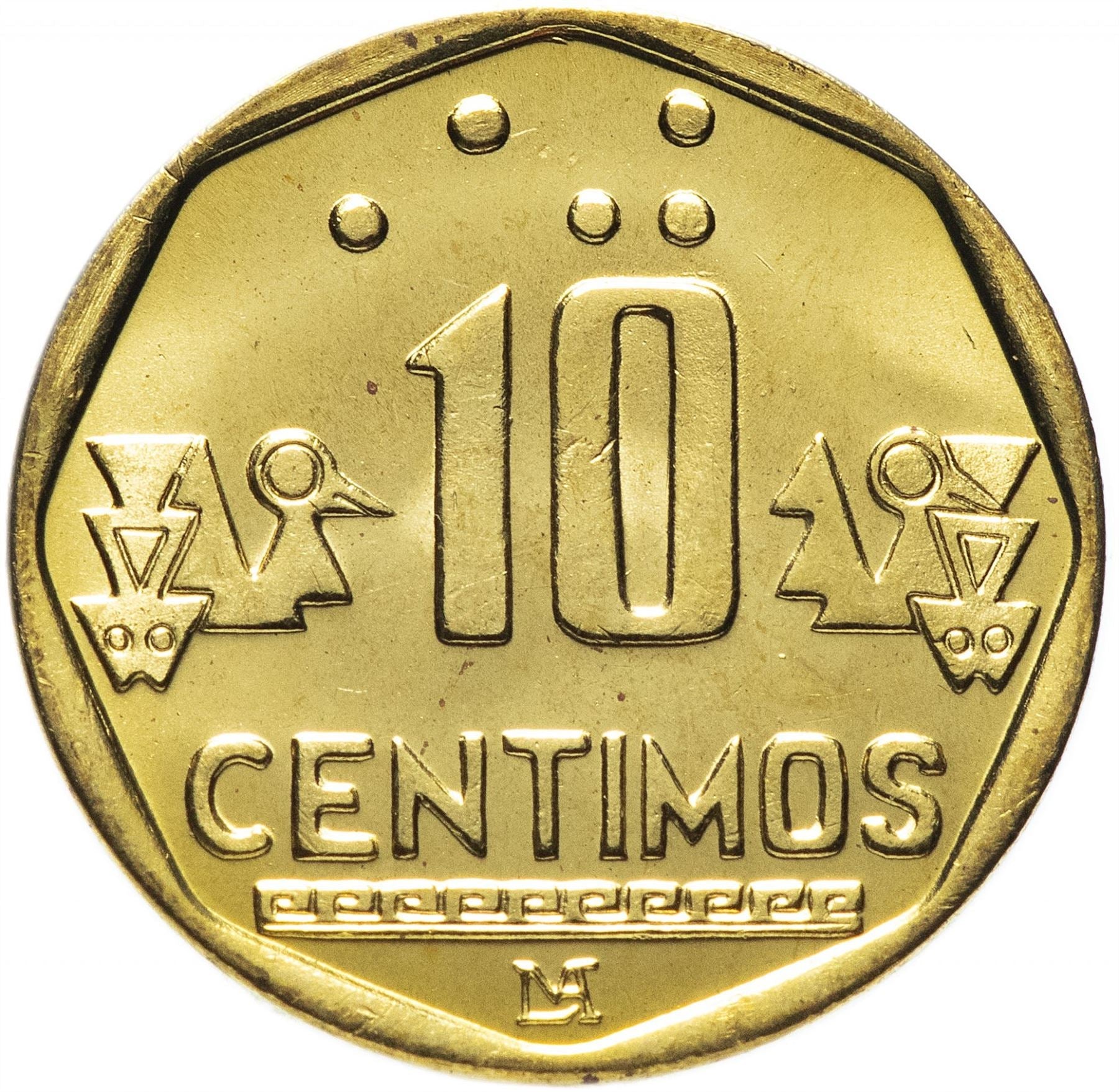 Peru 10 Centimos | KM305 | 1991 - 2000