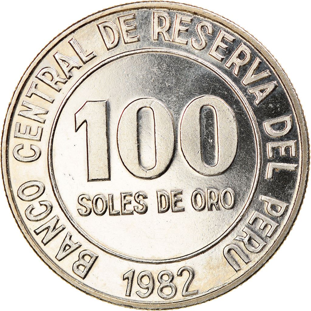 Peru 100 Soles de Oro Coin | KM283 | 1980 - 1982