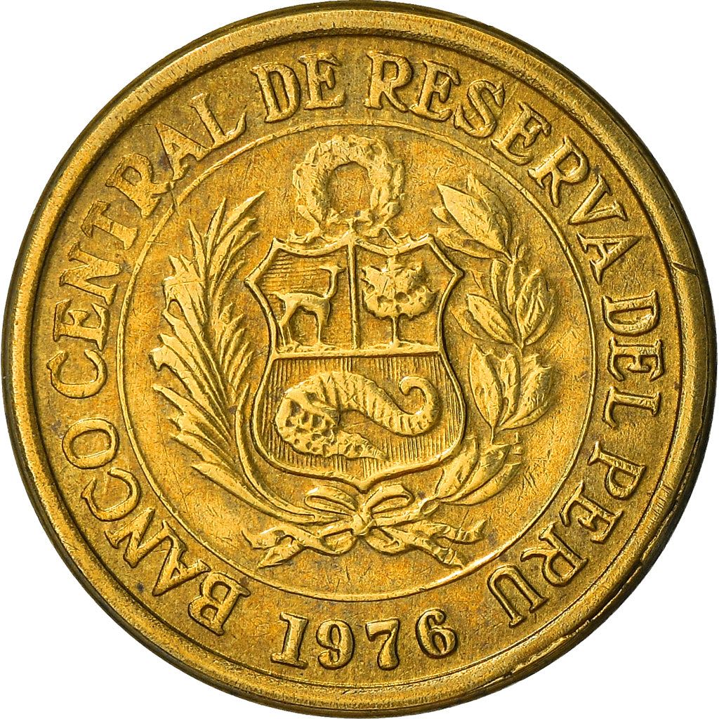 Peru 1/2 Sol de Oro Coin | KM265 | 1975 - 1976