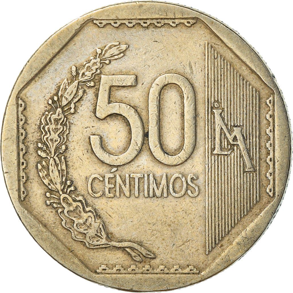 Peru 50 Céntimos Coin | KM307.4 | 2001 - 2021