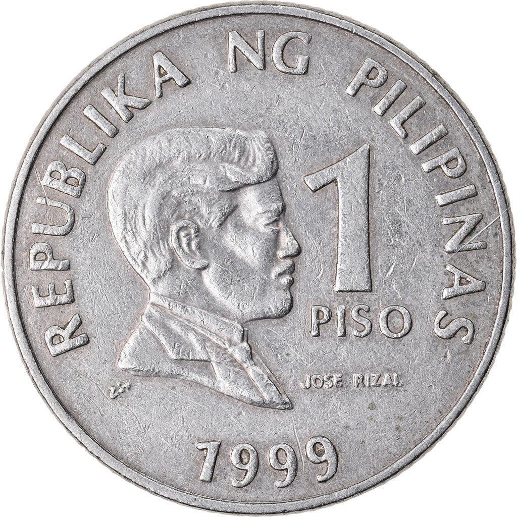 Philippines 1 Piso non-magnetic Coin KM269 1995 - 2003