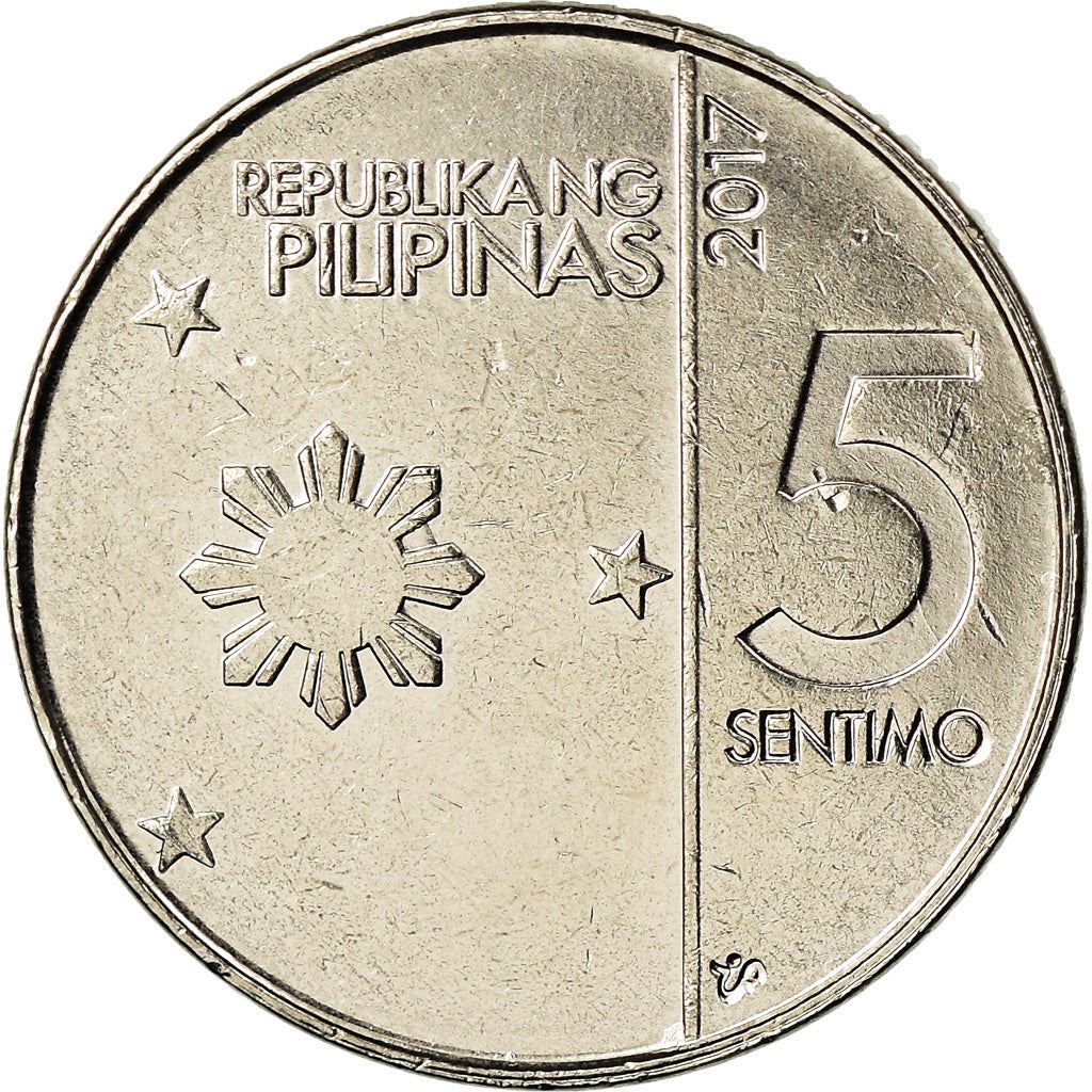 Philippines 1 Sentimo Coin | New Generation Currency | KM297 | 2017 - 2019