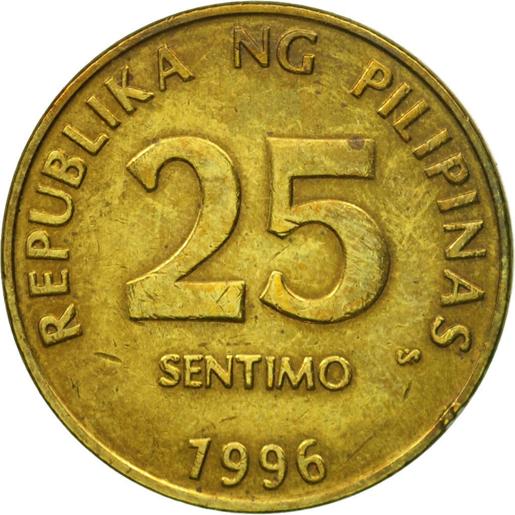 Philippines 25 Sentimo Coin KM271 1995 - 2003