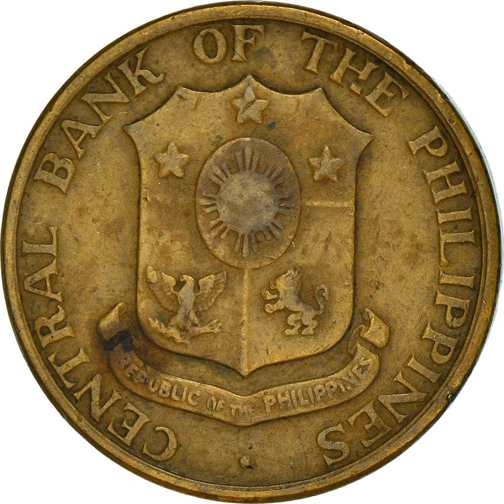 Philippines 5 Centavos Coin | KM187 | 1958 - 1966