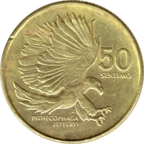 Philippines 50 Sentimo Coin | Marcelo H. del Pilar | KM242.3 | 1991 - 1994