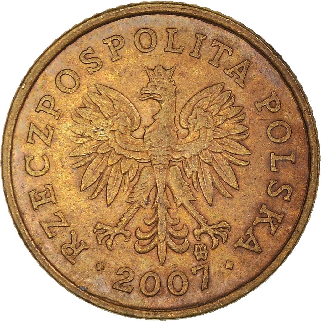 Poland | 1 Grosz Coin | Oak Leaves | Polish White Eagle | KM276 | 1990 - 2014