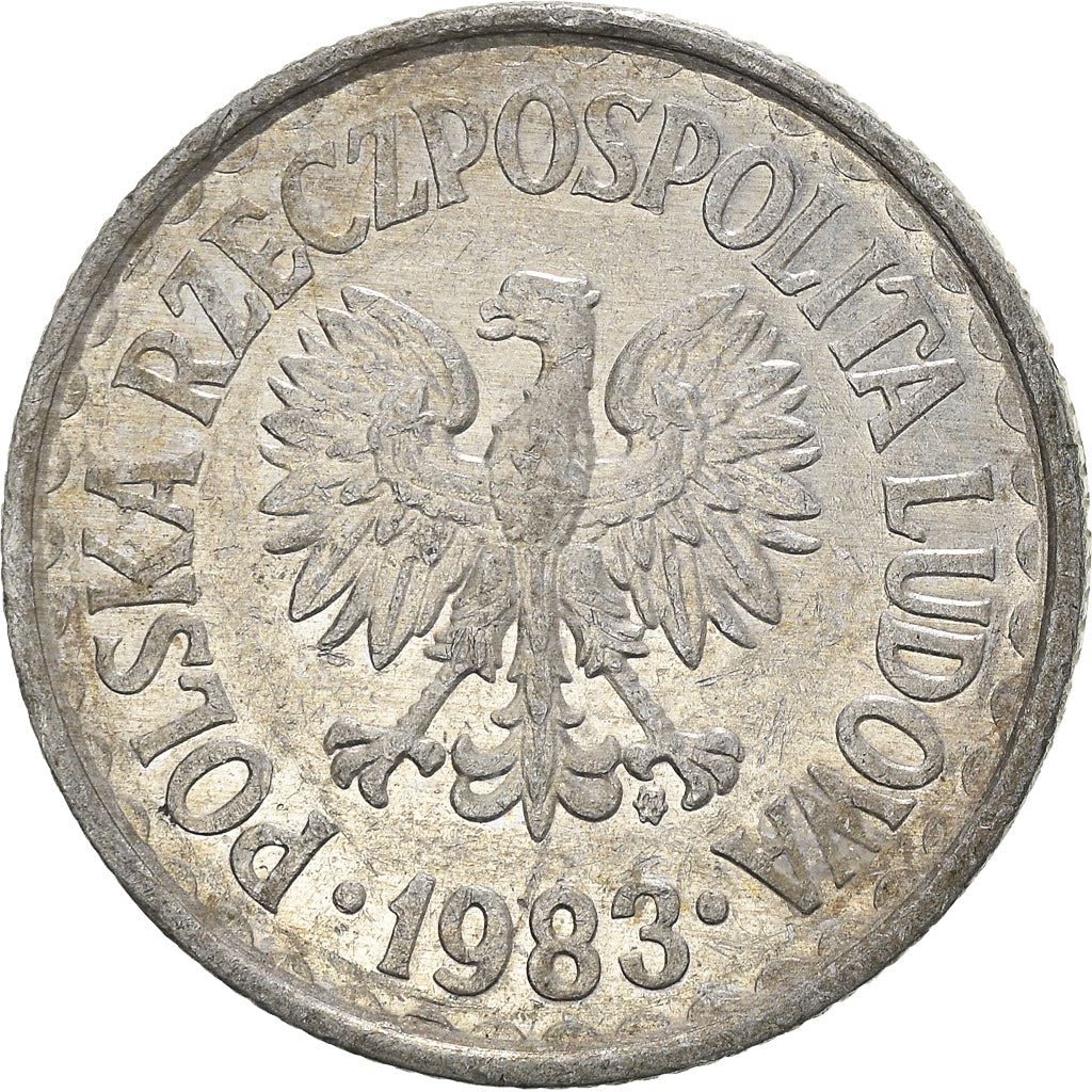 Poland | 1 Złoty | Eagle | KM49.1 | 1957 - 1985